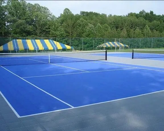 网球场施工